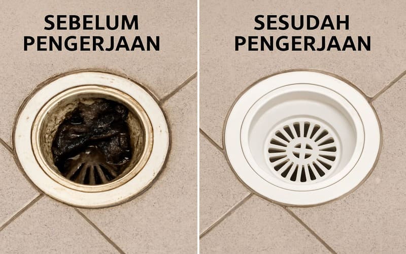Bukti Foto Jasa Saluran Air Mampet