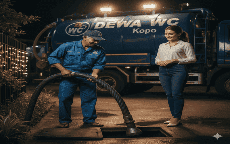 Sedot WC Kopo
